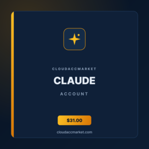 Buy Claude Account